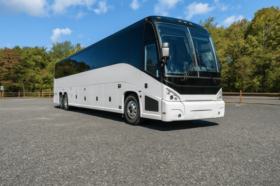 Charter Bus Rental Lenexa 56 Passenger Charter Bus